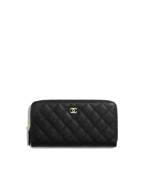 chanel travel zip wallet|Chanel classic long zipped wallet.